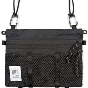 Topo Designs Mountain Accessory Shoulder Bag - Black