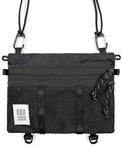 Topo Designs Mountain Accessory Shoulder Bag - Black