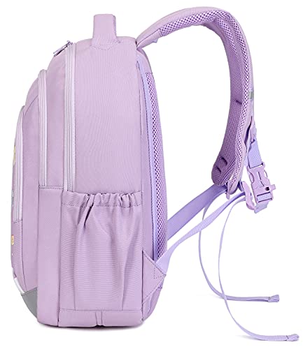 Abshoo Cute Kids Backpack For Girls Kindergarten Elementary Unicorn School Backpacks With Chest Strap (Unicorn Purple)