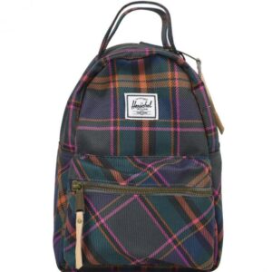 herschel supply co. nova small pewter plaid one size