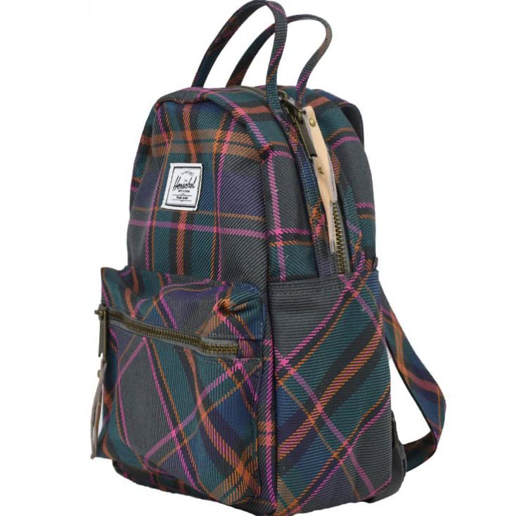 Herschel Supply Co. Nova Small Pewter Plaid One Size