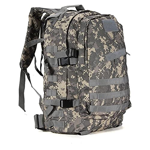 40L 3D Outdoor Sport Military Tactical climbing mountaineering Backpack Camping Hiking Trekking Rucksack Travel outdoor Bag (ACU)