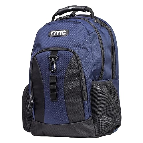 RTIC Summit Laptop Backpack, Navy& Black Medium