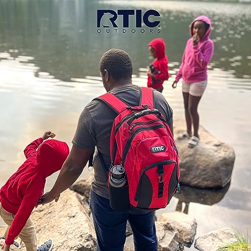 RTIC Summit Laptop Backpack, Navy& Black Medium