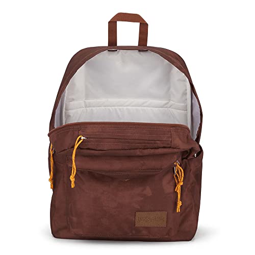 JanSport JS0A4NV392M Double Break Fx Brown Patina Eroded Ripstop