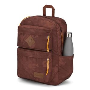 JanSport JS0A4NV392M Double Break Fx Brown Patina Eroded Ripstop