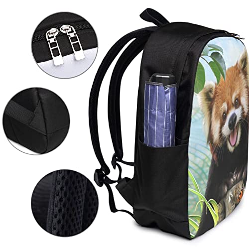 ICOMON red panda Backpack Boys/Girls School Computer Backpacks Book Bag Travel Hiking Camping Daypack