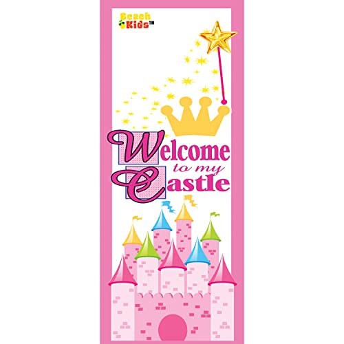 Disney Princess Backpack Set For Girls - 4 Pack Bundle With Deluxe 15" Princess School Bag, Princess Stickers, Aristocats Bookmark, Castle Door Hanger, and More | Princess School Supplies For Kids