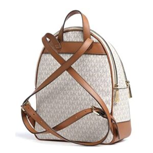 Michael Kors Brooklyn Medium Backpack Vanilla/Acorn One Size