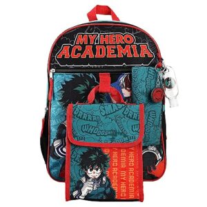 my hero academia 5-piece backpack set