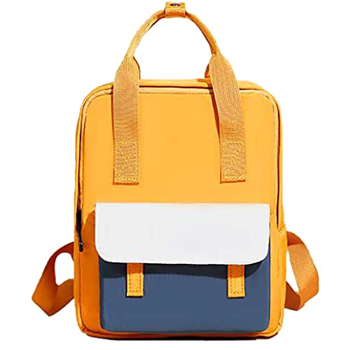 Yeerovan Preschool Backpack Kindergarten Little Toddler School Backpacks for Boys and Girls with portable-(015/Yellow)