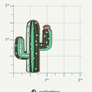 Gootium Canvas Backpack x Cactus Enamel Pin