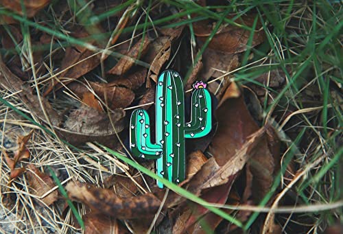 Gootium Canvas Backpack x Cactus Enamel Pin