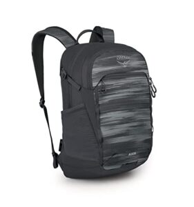 osprey axis laptop backpack, glitch print