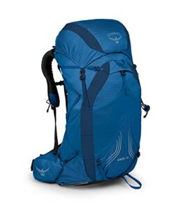 osprey exos 38l men's ultralight backpacking backpack, tungsten grey, large/x-large