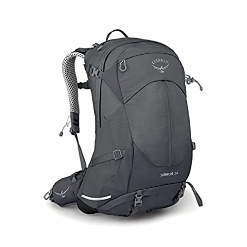 Osprey Sirrus 34L Women's Hiking Backpack, Tunnel Vision Grey, One Size