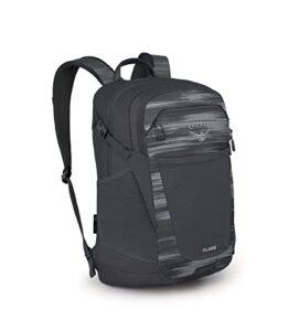 osprey flareeveryday laptop backpack, glitch print, one size