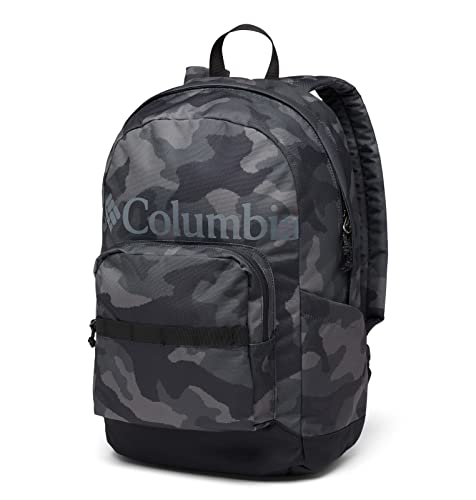 Columbia Unisex Zigzag 22L Backpack, Black Trad Camo, One Size