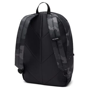 Columbia Unisex Zigzag 22L Backpack, Black Trad Camo, One Size