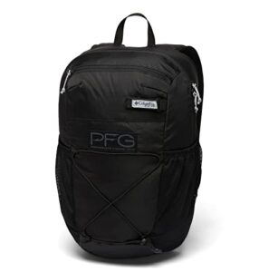 columbia unisex pfg terminal tackle 22l backpack, black/hooks, one size