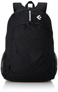converse team daypack backpack, water repellent, reflector function, capacity: 9.9 gal (37 l), black
