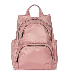 lug hatchback 3 backpack, cont blush pink