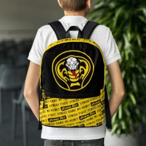 Ripple Junction Cobra Kai Strike First Snake Head Backpack Officially Licensed