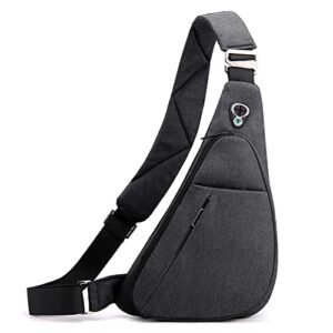 peicees sling bag for men women crossbody backpack shoulder bag man purse personal pocket chest bag for hiking travel
