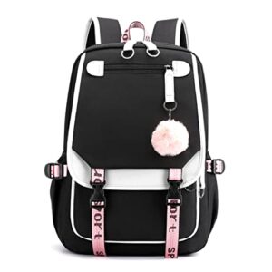 backpack for girls casual daypack nylon waterproof kids elementary middle schoolbag children bookbag
