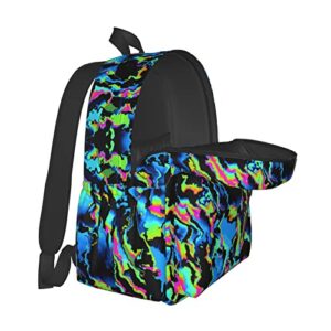 NKISMOODM Gradient Unisex Tote Backpack Outdoor Casual Portable Bags Suitable For Adults Womens Mens