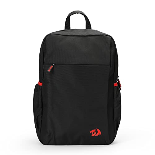 Redragon GB-82 Travel Laptop Backpack, Business Workstation Computer Gaming Backpack w/Durable Double-Layer Fabric Liner, USB Jack & Large Front Pocket, Fits Up to 18" Laptop