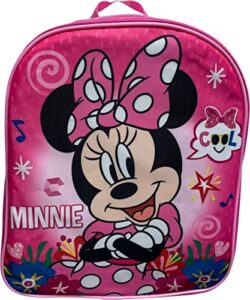 ruz minnie mouse toddler girl 12 inch mini backpack (pink)