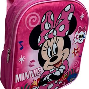 Ruz Minnie Mouse Toddler Girl 12 Inch Mini Backpack (Pink)