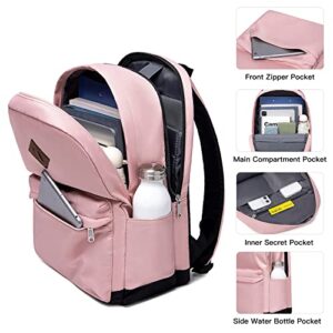 Girls Backpack - School Backpack for Girls & Teen Girls Water Resistant Backpack with Laptop & Bottle Side Pockets Bookbag for Primary Elementary Middle High College School Bag for Gym Sports