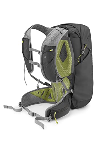 Rab Aeon Ultra 28 Lightweight Hydration Pack for Hiking and Trail Running - Anthracite - 28 Liter