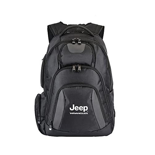 Jeep Wrangler Laptop Backpack - Black