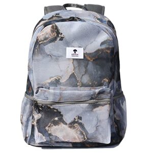 esvan mesh backpack bag clear backpack purse travel gym casual backpack