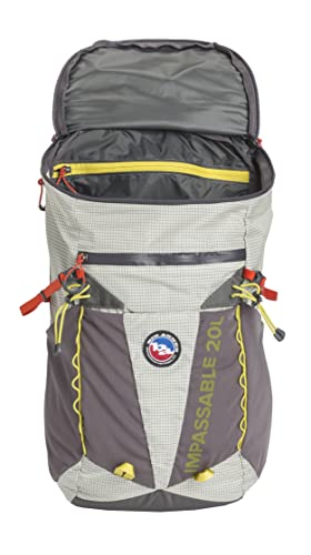 Big Agnes Impassable 20L Backpack for Day Hiking, Fog