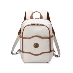 delsey paris chatelet 2.0 travel laptop backpack, angora, one size