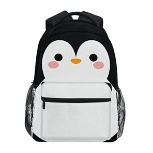 kcldeci penguin laptop backpack student backpacks school bag bookbag travel daypack shoulder bag fits 14inch laptop
