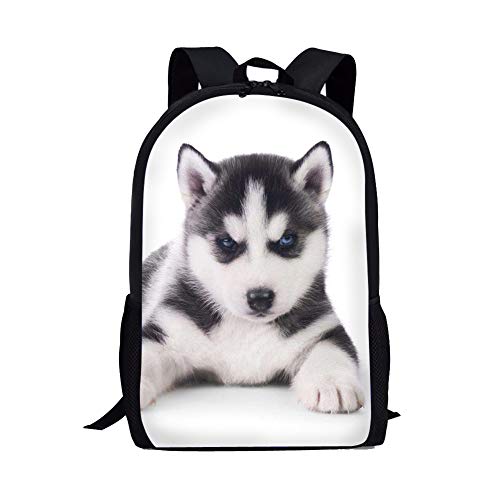 Printpub Cute Dog Design Kids Backpack Boys Animal School Book Bag Girls Teens Casual Daypack