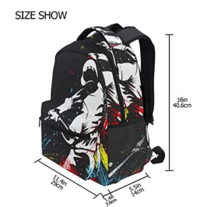 xigua Baseball School Backpack Bookbags for Students Girls Boys Women Men,Laptop Shoulder Bag Daypack for Travel Hiking Camping Sports,16 Inch