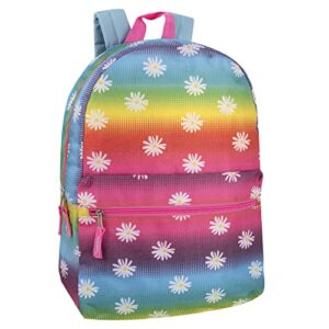 Trail maker 24 Pack of Wholesale 17 Inch Printed Bulk Backpacks For Kids - Boys and Girls Bulk Wholesale Backpacks