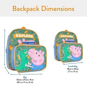 Peppa Pig Kids Backpack George Pig Green