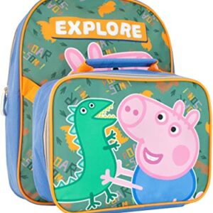 Peppa Pig Kids Backpack George Pig Green