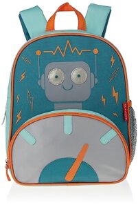 skip hop sparks little kid's backpack, preschool ages 3-4, robot (discontinued by manufacturer)