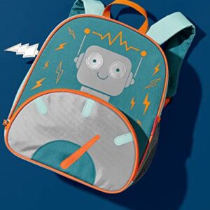 Skip Hop Sparks Little Kid's Backpack, Preschool Ages 3-4, Robot (Discontinued by Manufacturer)