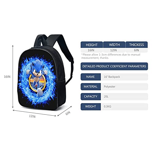 Heryuuk Teen Boys School Backpack Set 3 Piece Shoulder Bag + Pencil Case.3pcs backpack11