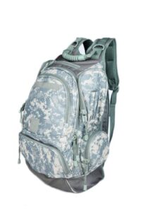 xwl sports camouflage hiking backpack 40l tactical military backpack for camping,hiking (acu)
