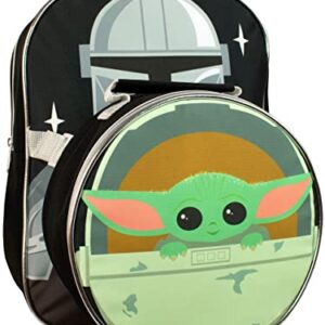 STAR WARS Kids Backpack and Lunchbag Set Mandalorian Multicolored